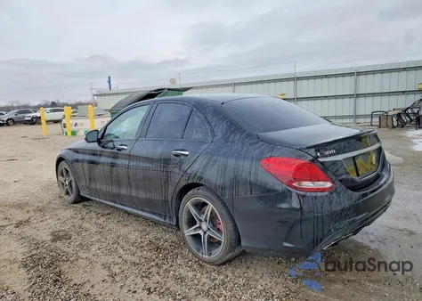 2016 Mercedes-Benz C 300 4Matic from USA, damaged, VIN 55SWF4KB4GU133322